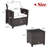 Chunn 2 - Person Patio Conversation Sets with Cushions-329014503-268894460