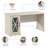 Orelie 60W Single Ped Desk