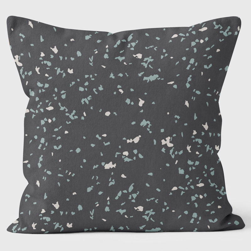 Terrazzo Blue Notte - Art Print Cushion