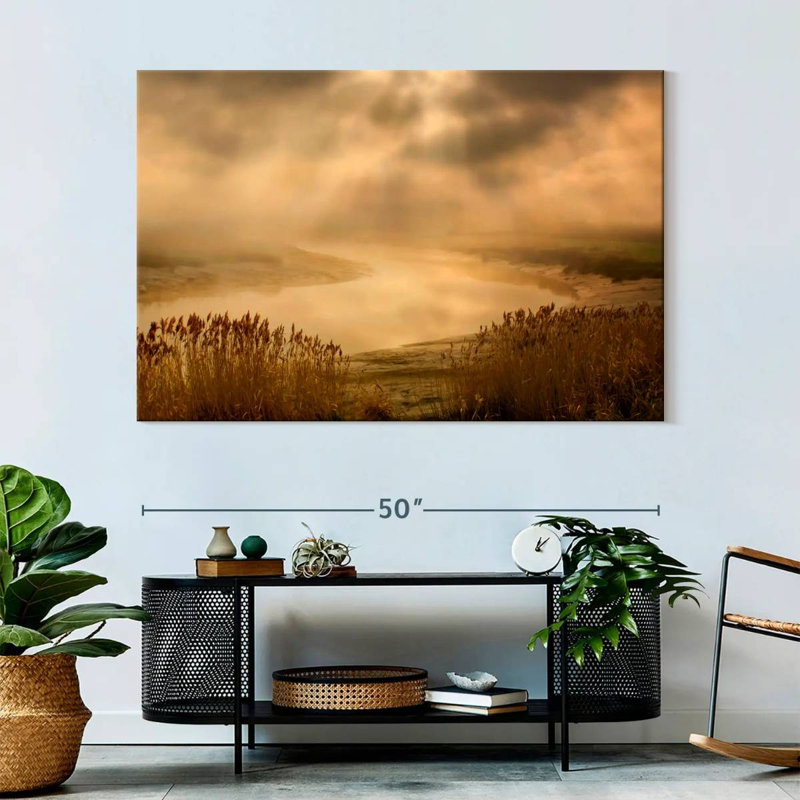 Marshland Mists, 34" H x 51" W
