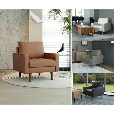 Fauteuil d'appoint Mid-Century Statura