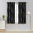 Spurgh Sliver Wave Foil Print Blackout Thermal Grommet Curtain Panels (Set of 2)-792607108-792607164
