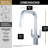 Pull Down Double Handle Kitchen Faucet-99069317