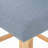 Fabric Upholstered Bar Stools Set with Tufted Back,Wood Base
