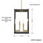 Luminaire suspendu Everly Quinn Deolinda-2076283901