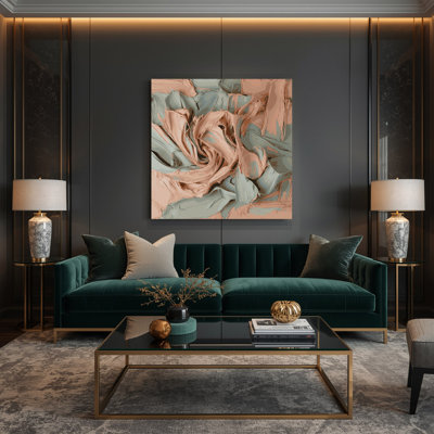 Neo Expressionism 87 Gray Canvas Wall Art