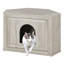 Enceinte d'angle pour litière pour chat Evesham Furniture