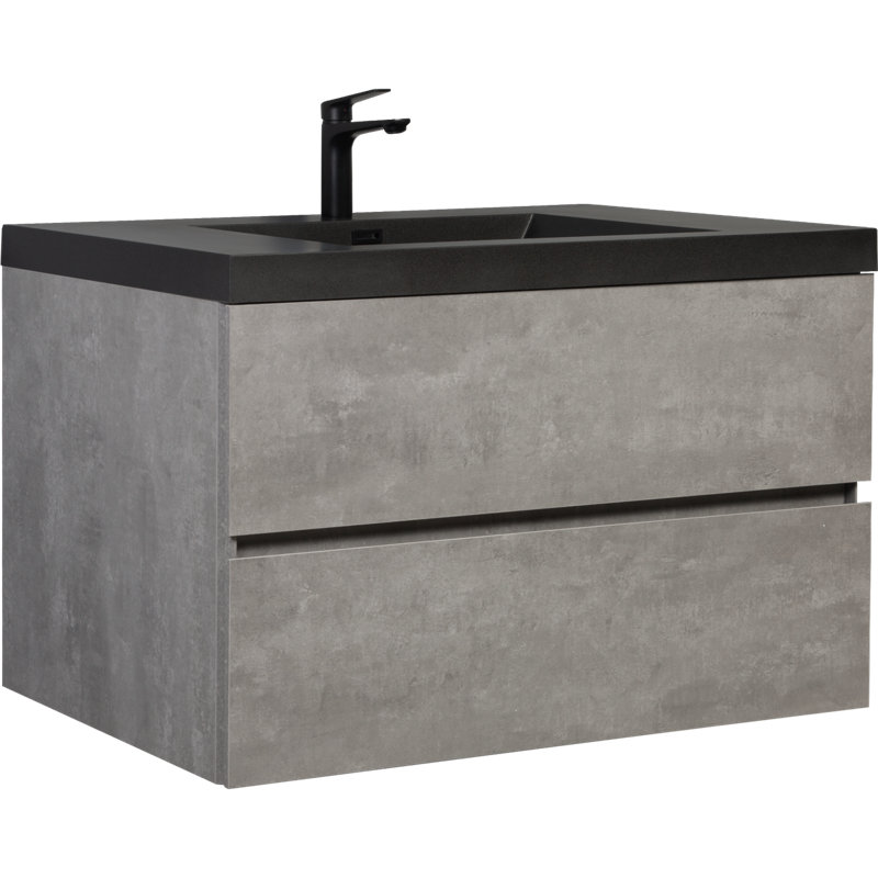 Ensemble de meuble-lavabo simple 42 po avec plateau Nelsie