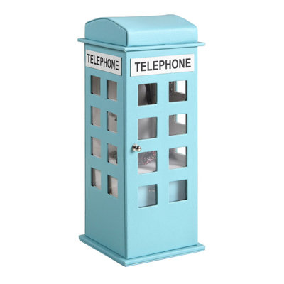 Boîte à bijoux en forme de cabine téléphonique
