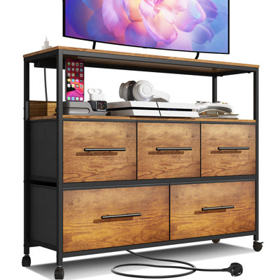 100 cm W Chest of 5 Drawers