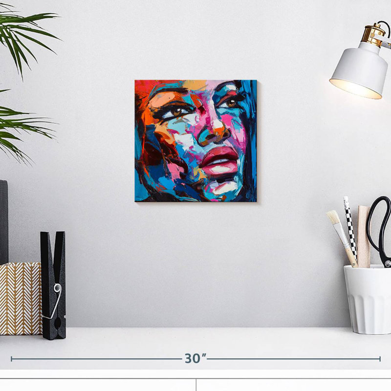 Portrait de femme Leisha Fantasy, H 10 po x l 10 po