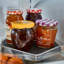 HEXA Low-Wall Lazy Susan - Clear/Dark Gray