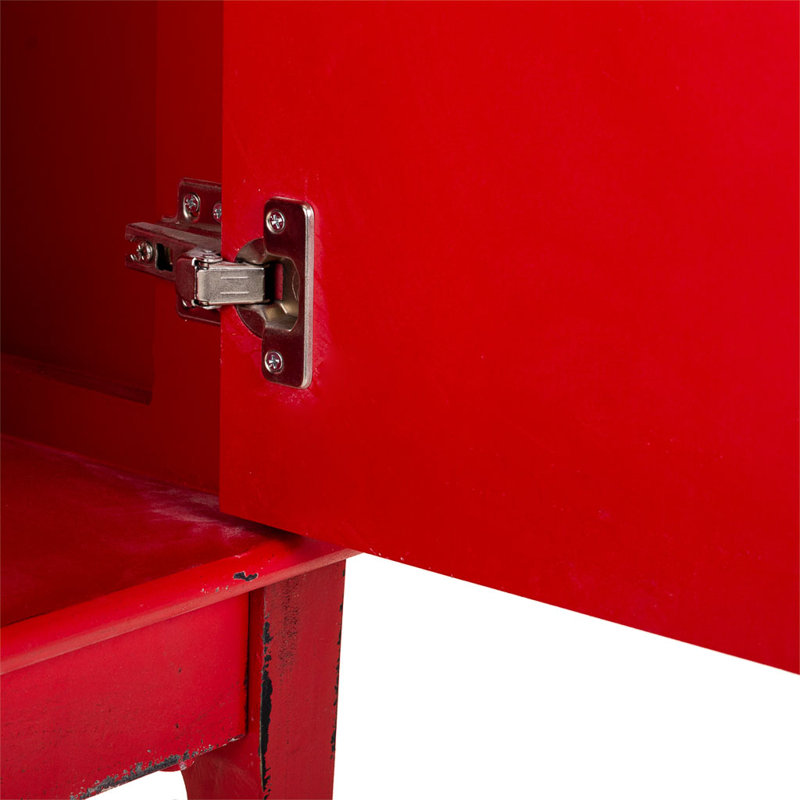 Wyrick Sideboard, Red