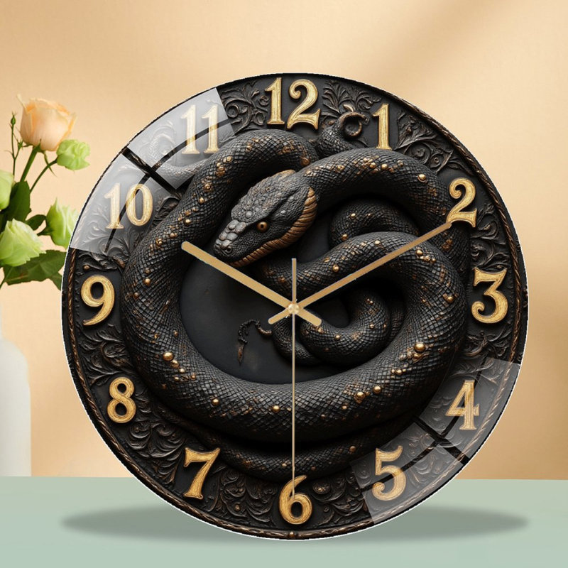 Horloge murale Snake Design
