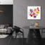 «Rainbow Ruffles 2» par Shirley Novak, art mural en verre acrylique-1162513885