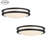 Hanz Selectable LED 2700K, 3000K,3500K, 4000K, 5000K Flush Mount Ceiling Light-1667595607-1674296160