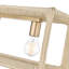 Luminaire suspendu linéaire à 5 lumières Jarim