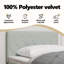  Velvet Headboard Argyle With Headboard 100 Cm Velvet-929459446-929459443
