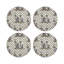 Sous-verres ronds en cuir Regal-119015334