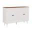 Armoire décorative à quatre portes-279162678
