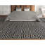 Windsom Geometric Area Rug in Charcoal