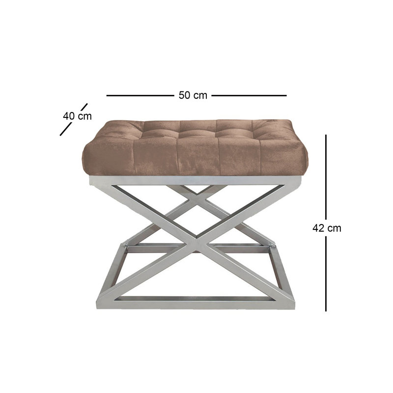 Pouf, Brun