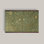 Très grande tapisserie botanique rétro - motif floral vert et poirier avec cintre en bois