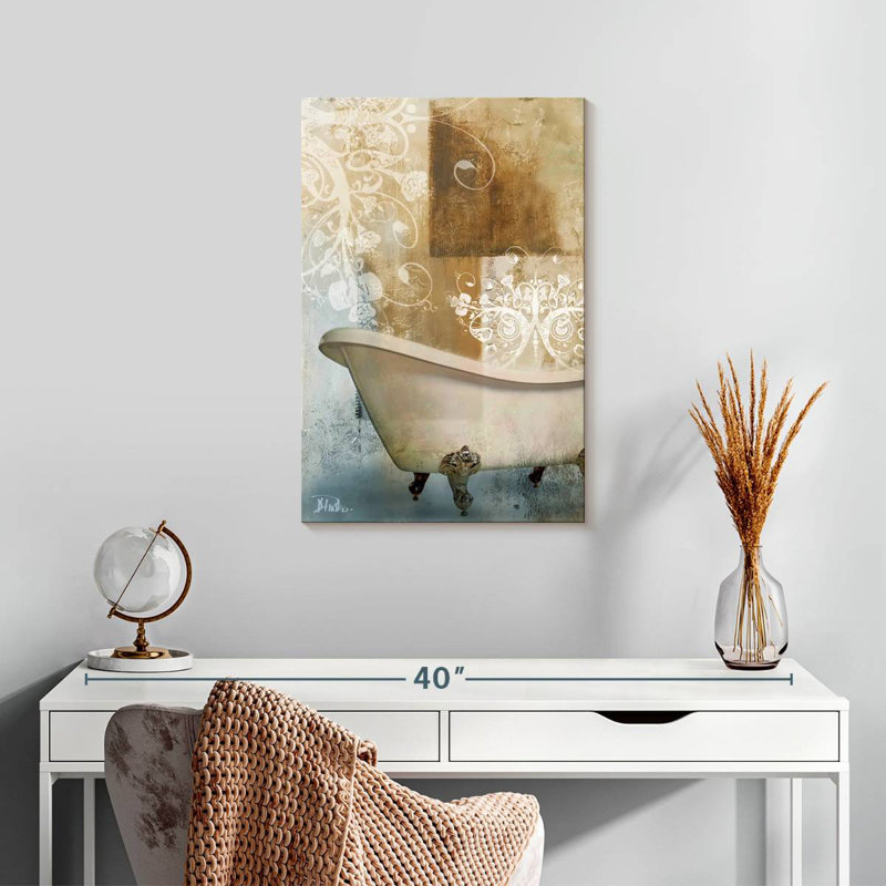 Kerrick Bathroom And Ornaments I, 24" H x 16" W