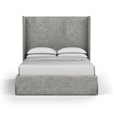 Kaiser Upholstered Wingback Bed