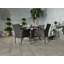 MALAGA 4 Seater Fixed Dining Set