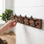 Portemanteau mural en bois