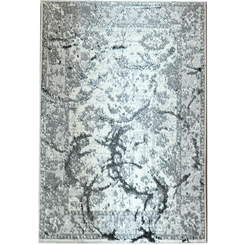 Jatin Abstract Indoor Rug, Rectangle 2'8" x 5'
