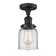 17 Stories Norberto Glass Semi Flush Mount & Reviews | Wayfair