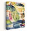 Abstrait aquarelle I, art mural moderne abstrait contemporain-115873391
