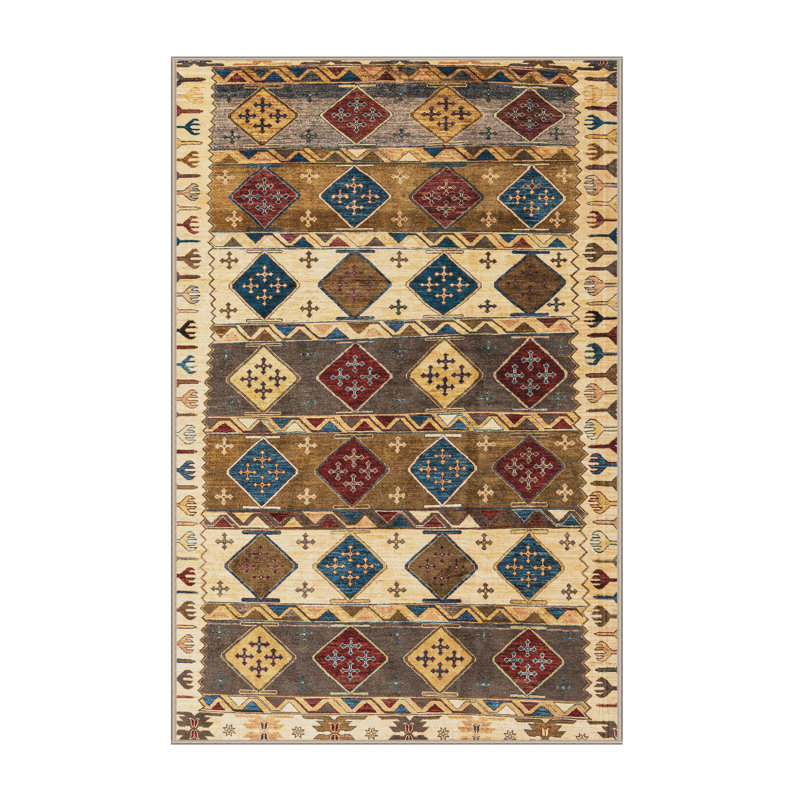 Tapis abstrait moderne 4261, Rectangle 3 pi x 5 pi