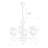 6 - Light Dimmable Chandelier