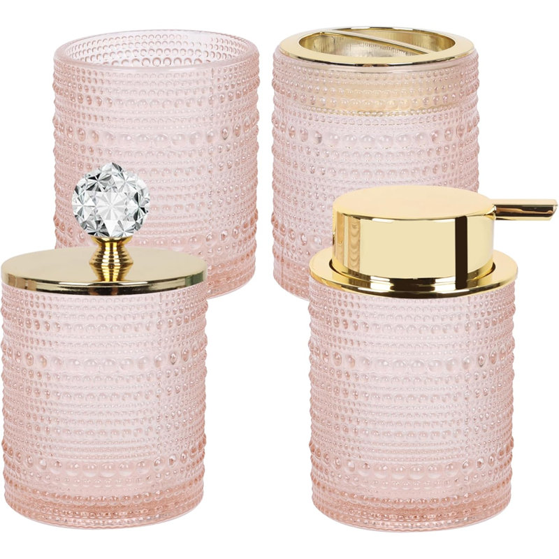 Bathroom accessory set