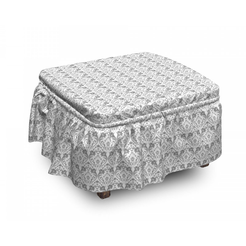 Housse pour repose-pieds à courbes traditionnelles