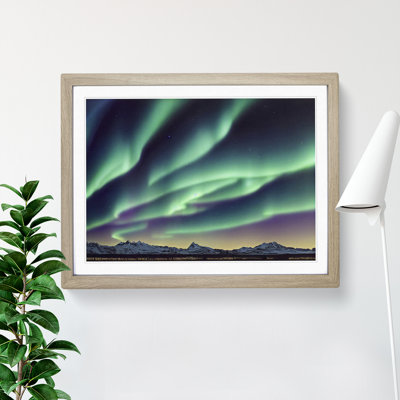 Spirited Northern Lights - Framed Print
