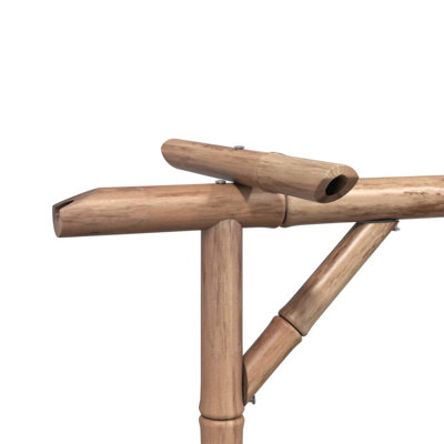 Pergola Bamboo 385X40x205 Cm