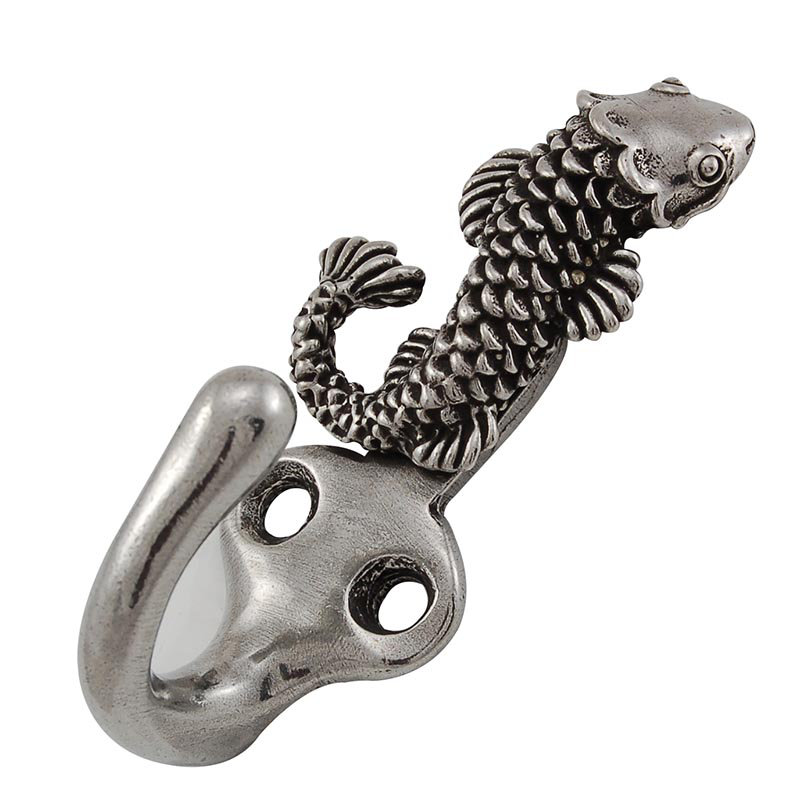 Pollino Wall Hook, Vintage Pewter