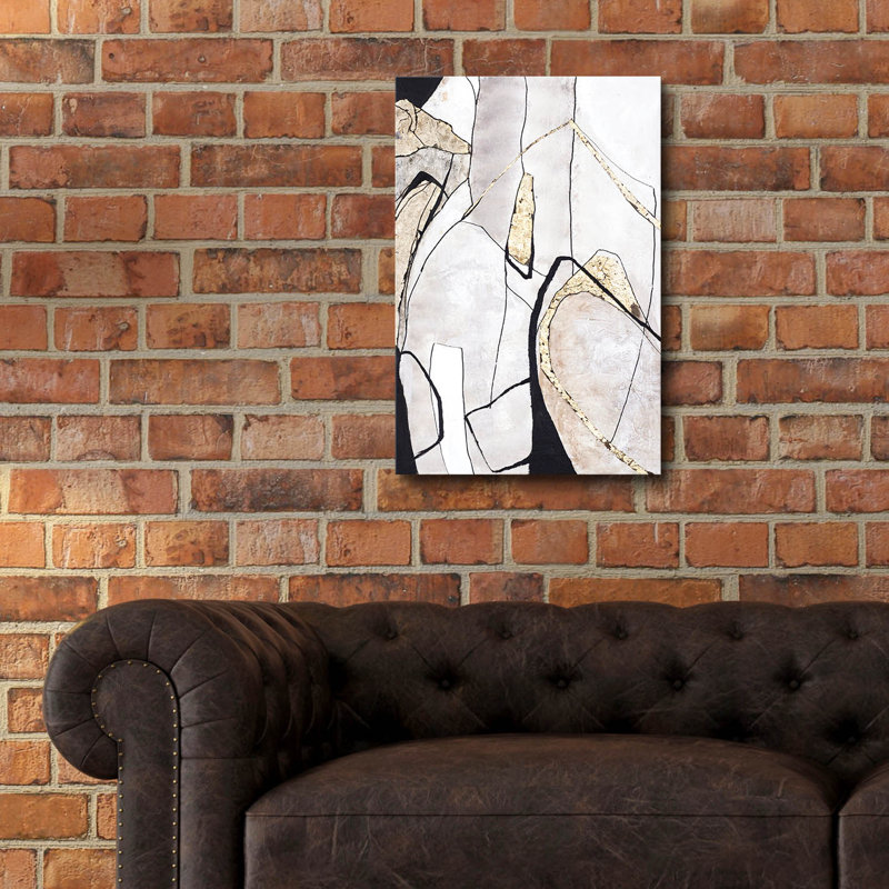  'Natural Shapes' by Design Fabrikken Acrylic Glass Wall Art, 24" x 36", H 24 po x l 16 po