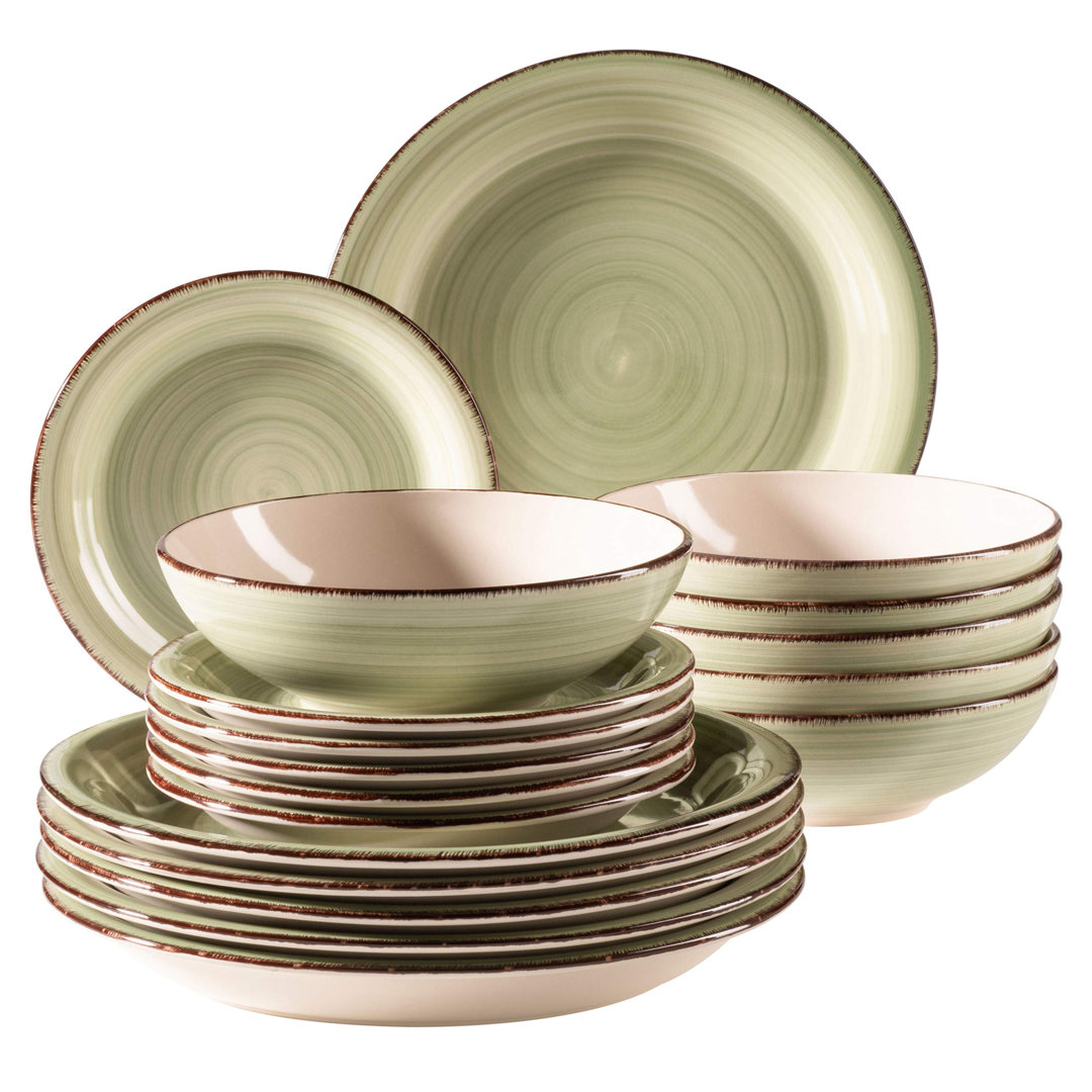 Cyson Piece Ceramic Dinnerware Set - Service for 6