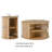 2 - Piece Round Coffee Table Set-119447659