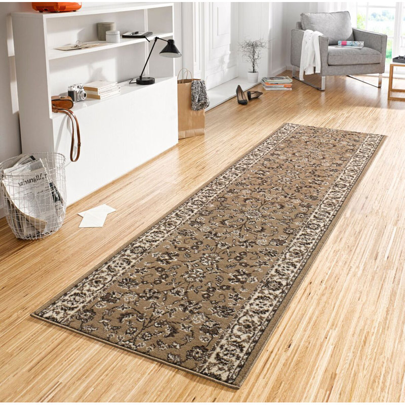 Basic Taupe Rug, Runner 80 x 300 cm