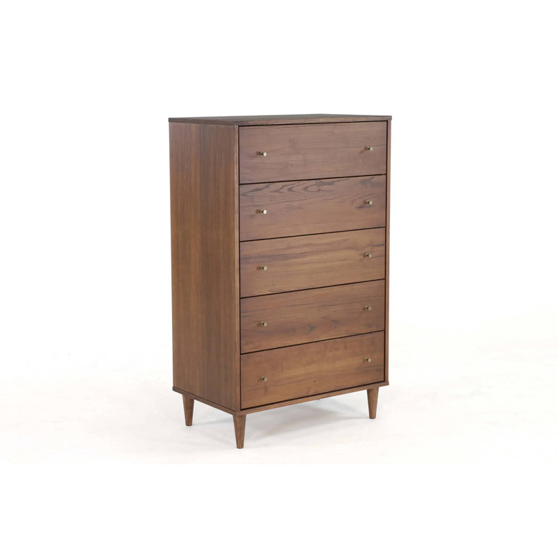 Mid Century Bedroom Set (5-Piece), Full / Double
