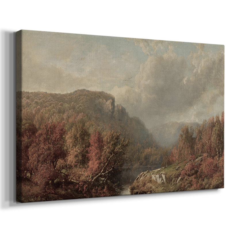 Paysages rétro-CCLVI -Galerie enveloppée Cavas, 40 x 60