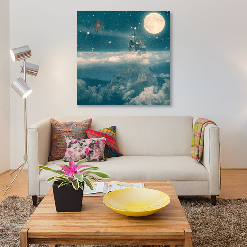 «The Way Home», impression sur toile tendue, H 12 po x l 12 po x P 1,5 po, Toile tendue, Pas de tapis