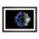 Blue Planet Earth in Abstract - Picture Frame Graphic Art Print