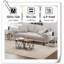 Table de bout avec station de charge, table d'appoint avec ports et prises USB, table de chevet, tablette de rangement à 2 niveaux, table de canapé pour petit espace, 1 paquet (2 pièces)-2106098804